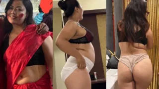 Desi Cute BigAss Baddie Blowjob Hard Doggy Fuck Video Full